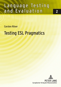 Cover image: Testing ESL Pragmatics 1st edition 9783631528365