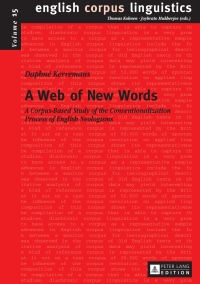Cover image: A Web of New Words 1st edition 9783631655788