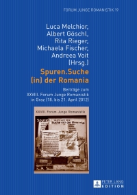 Cover image: Spuren.Suche (in) der Romania 1st edition 9783631635001