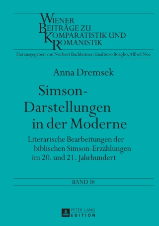 Cover image: Simson-Darstellungen in der Moderne 1st edition 9783631634899