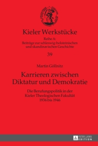 表紙画像: Karrieren zwischen Diktatur und Demokratie 1st edition 9783631656242