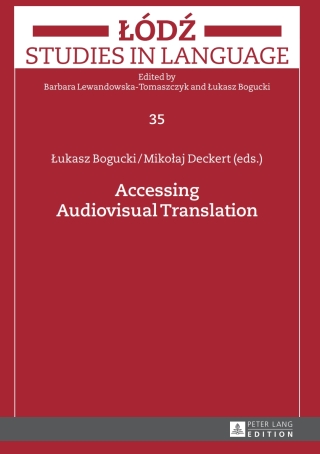 Cover image: Accessing Audiovisual Translation 1st edition 9783631655085