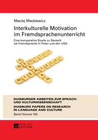Cover image: Interkulturelle Motivation im Fremdsprachenunterricht 1st edition 9783631656594