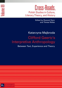 Imagen de portada: Clifford Geertz’s Interpretive Anthropology 1st edition 9783631657751