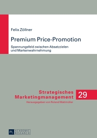 Titelbild: Premium Price-Promotion 1st edition 9783631662229