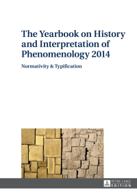 Cover image: The Yearbook on History and Interpretation of Phenomenology 2014 1st edition 9783631662328