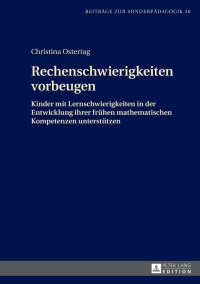 Cover image: Rechenschwierigkeiten vorbeugen 1st edition 9783631658864