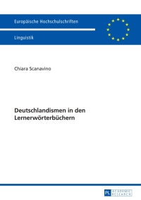 Omslagafbeelding: Deutschlandismen in den Lernerwoerterbuechern 1st edition 9783631662069