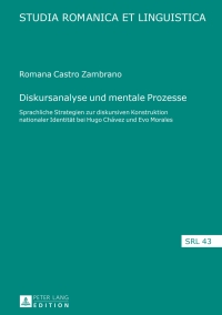 Imagen de portada: Diskursanalyse und mentale Prozesse 1st edition 9783631660300