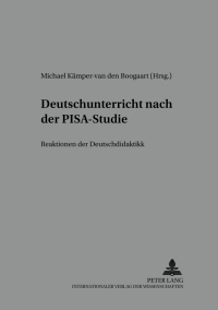 صورة الغلاف: Deutschunterricht nach der PISA-Studie 1st edition 9783631519943