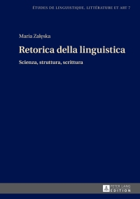 Imagen de portada: Retorica della Linguistica 1st edition 9783631662526