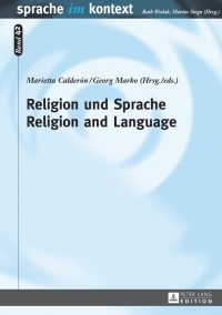 Imagen de portada: Religion und Sprache- Religion and Language 1st edition 9783631632710