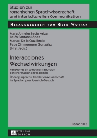 Cover image: Interacciones / Wechselwirkungen 1st edition 9783631659755