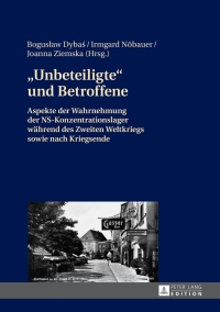 Cover image: «Unbeteiligte» und Betroffene 1st edition 9783631660683