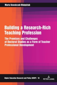 Imagen de portada: Building a Research-Rich Teaching Profession 1st edition 9783631664032