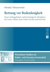 Titelbild: Rettung vor Bodenlosigkeit 1st edition 9783631662922