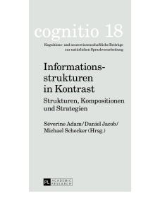 Imagen de portada: Informationsstrukturen in Kontrast 1st edition 9783631663011