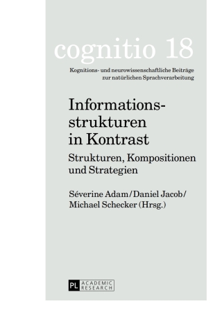 Cover image: Informationsstrukturen in Kontrast 1st edition 9783631663011