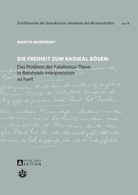 Cover image: Die Freiheit zum radikal Boesen 1st edition 9783631664537