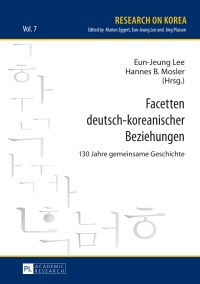 Imagen de portada: Facetten deutsch-koreanischer Beziehungen 1st edition 9783631664520