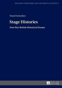 Imagen de portada: Stage Histories 1st edition 9783631663257