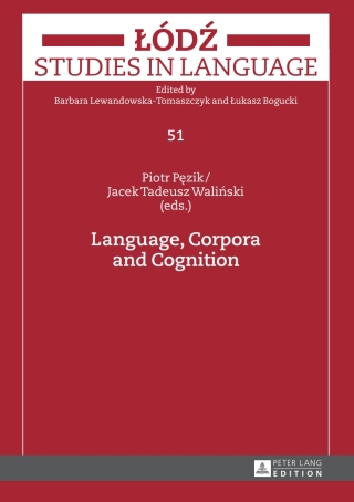 Titelbild: Language, Corpora and Cognition 1st edition 9783631663363