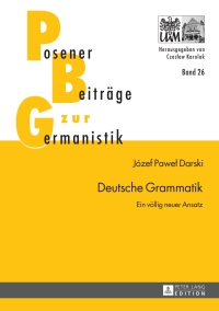 Imagen de portada: Deutsche Grammatik 2nd edition 9783631661796