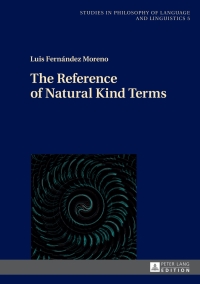 表紙画像: The Reference of Natural Kind Terms 1st edition 9783631661987