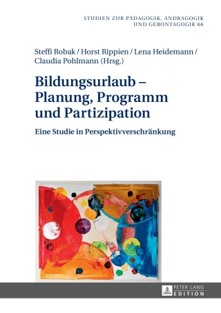 Cover image: Bildungsurlaub – Planung, Programm und Partizipation 1st edition 9783631655610