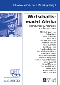 Imagen de portada: Wirtschaftsmacht Afrika 1st edition 9783631611777