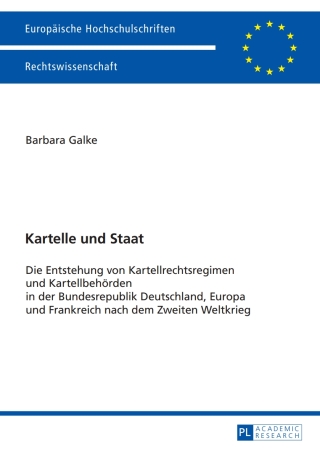 Cover image: Kartelle und Staat 1st edition 9783631667262