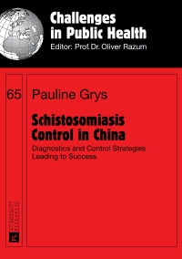 Titelbild: Schistosomiasis Control in China 1st edition 9783631667323
