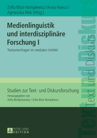 Titelbild: Medienlinguistik und interdisziplinaere Forschung I 1st edition 9783631667828