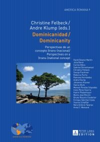 Cover image: Dominicanidad / Dominicanity 1st edition 9783631673218