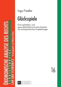 Cover image: Gluecksspiele 1st edition 9783631673171