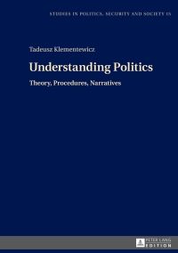 صورة الغلاف: Understanding Politics 1st edition 9783631671719