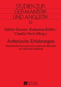 صورة الغلاف: Aesthetische Erfahrungen 1st edition 9783631673294