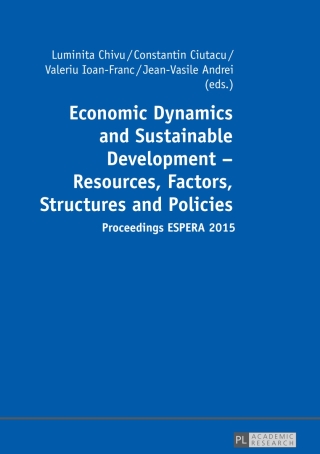 Cover image: Economic Dynamics and Sustainable Development – Resources, Factors, Structures and Policies 1st edition 9783631787403