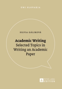 Cover image: Academic Writing 1st edition 9783631673409