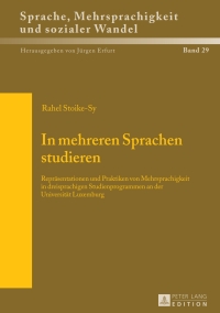 Cover image: In mehreren Sprachen studieren 1st edition 9783631674987