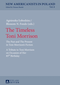 Cover image: The Timeless Toni Morrison 1st edition 9783631672624