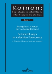 表紙画像: Selected Essays in Kaleckian Economics 1st edition 9783631678862