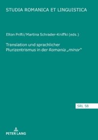 Imagen de portada: Translation und sprachlicher Plurizentrismus in der Romania minor 1st edition 9783631676448