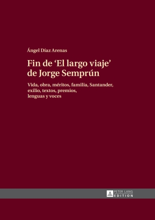 Cover image: Fin de «El largo viaje» de Jorge Semprún 1st edition 9783631678985