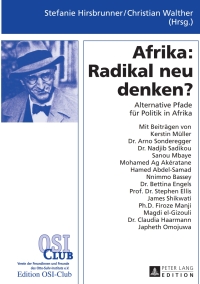 Cover image: Afrika: Radikal neu denken? 1st edition 9783631676639