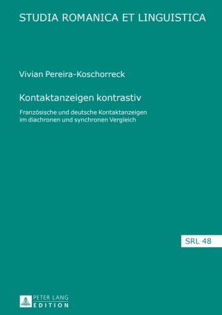 Cover image: Kontaktanzeigen kontrastiv 1st edition 9783631676936