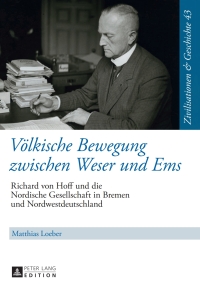 表紙画像: Voelkische Bewegung zwischen Weser und Ems 1st edition 9783631677018