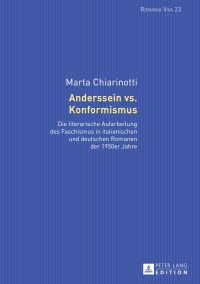 Cover image: Anderssein vs. Konformismus 1st edition 9783631677209