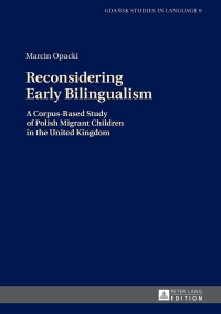 Cover image: Reconsidering Early Bilingualism 1st edition 9783631677278