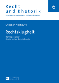 Imagen de portada: Rechtsklugheit 1st edition 9783631672280